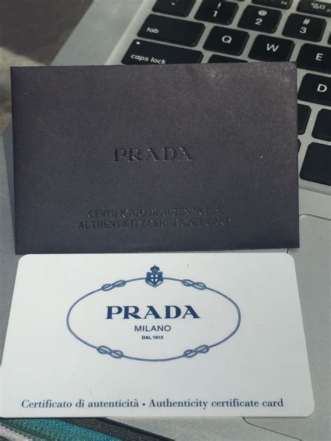 prada coat real or fake|authenticity card prada.